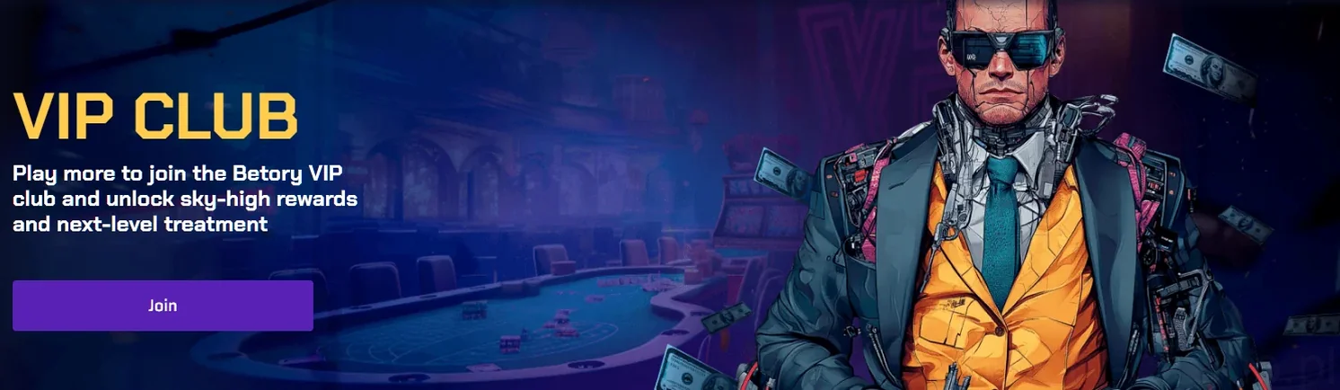 Betory Casino Bonus Powitalny